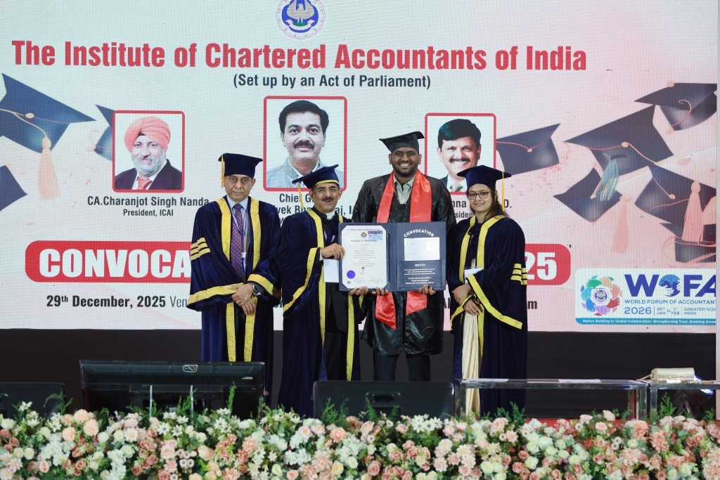 ICAI Convocation December 2025